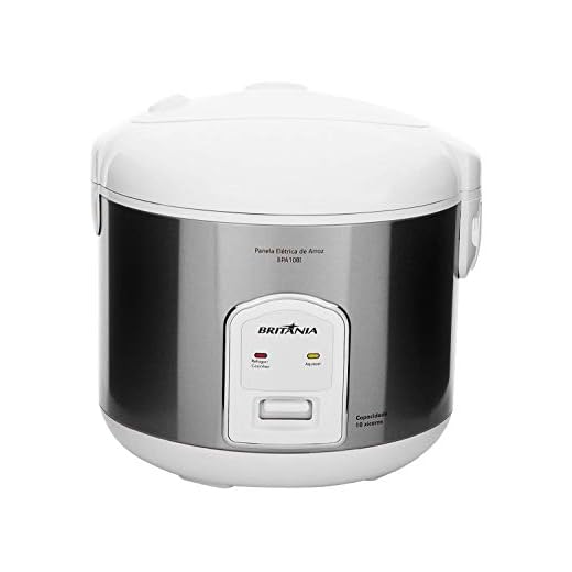 Panela de arroz, Bpa10bi, 10 xícaras, Branco, 220v, Britânia