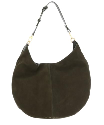 Sac bandoulière Ted Baker daim femme vert foncé format hobo S284065