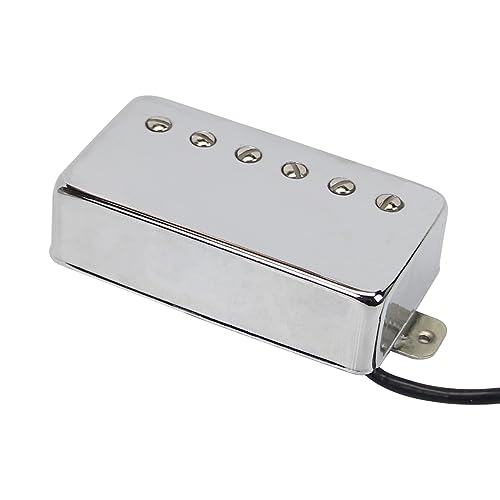 FLEOR Alnico 5 Guitar Humbucker Pickup 4-Wires 14-15K Bridge Pickup Fit LP Guitar Part, Bridge Pickup(14-15K) - Image 4