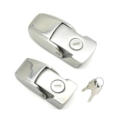 Serrure à bascule de sécurité DK604 en acier inoxydable 304 pour mobilier technique - 2