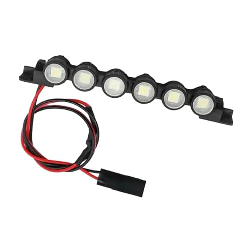 Luces Vehículo RC para Trx4m 1/18 con portaequipajes de techo metálico y repuestos de carrocería