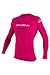 O'Neill Youth Basic Skins UPF 50+ Long Sleeve Rash Guard, Watermelon, 6