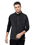 Jack Wolfskin Herren Waldsteig Fz Vest M Fleece Weste, Schwarz, XL EU