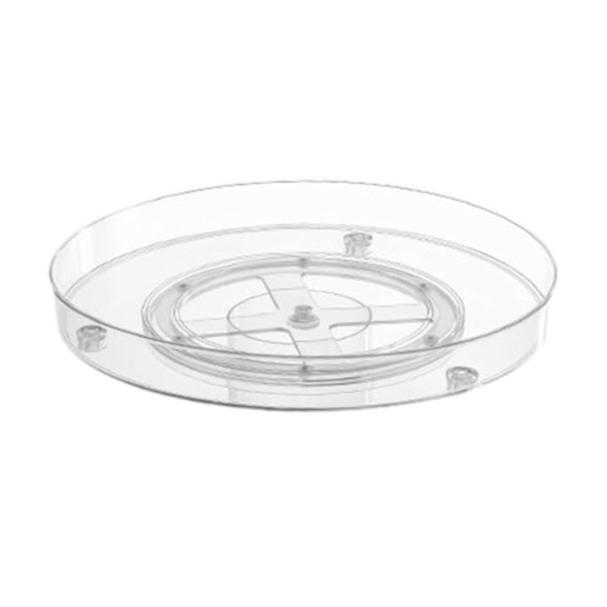 Rotating Turntable Organizer, Lightweight Storage Bin