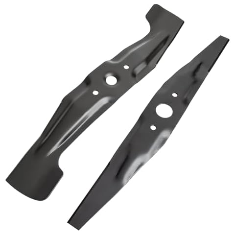 Fourtry Replacement 72531-VH7-000 (Upper) & 72511-VH7-000 (Lower) Blades Kit, Compatible with 21" Cut Hon da HRX217, HRX217K1, HRX217K2 Lawn Mowers, 2 Blades Cover
