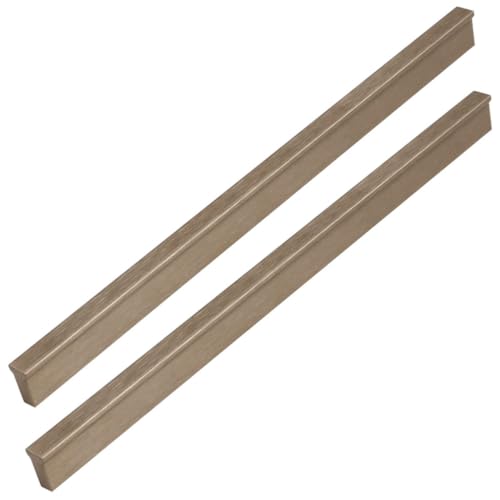 BDMRY 2 UDS Manija para alacena de cocina Tiradores para gabinetes Tiradores para cajones de dormitorio de aluminio Estilo europeo Herrajes para alacenas Pomos Length 800mm