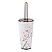 Produktbild ALYR Toilettenbürstenhalter, Toilettenbürste für Badezimmer Strong Bristles WC-Bürstenhalter Langer Griff Toilet Brush leicht zu reinigen und reinigen, ohne Sackgassen,White