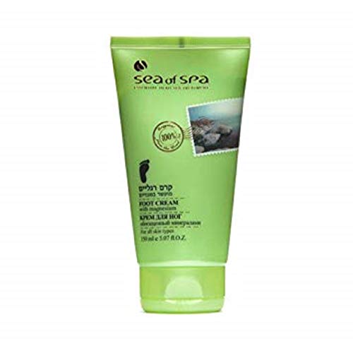 Sea Of Spa Dead Sea Minerals Bio Spa 100Ml/3.5 Fl.oz Cream From The Holy Land By Bethlehem Gifts Tm (Green Foot Cream With Magnesium) #TOP6