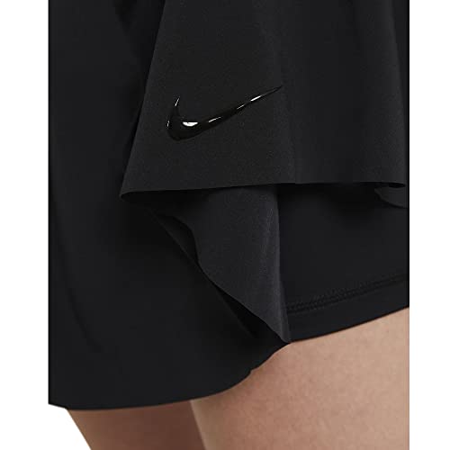 Nike Club Skirt Women's Regular Golf Skirt (As1, Alpha, M, Regular, Regular, Black/Black) #TOP3
