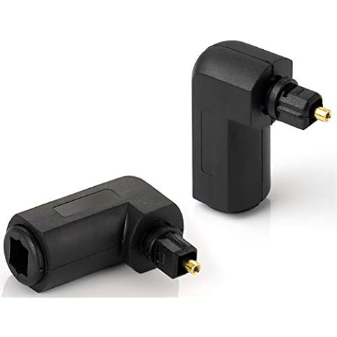 POPPSTAR 2X Toslink Acopladores angulados a 90° Cover