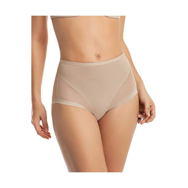 Leonisa Super Comfy Control Panty Shaper, Large, Nude