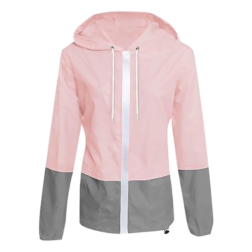 Chaqueta impermeable mujer para evitar el frío y la lluvia en la montaña
