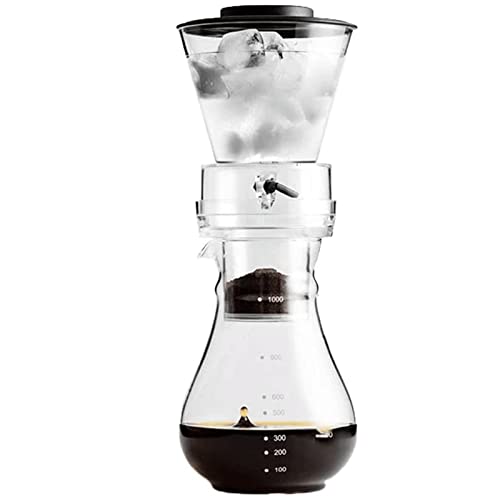 Cafetera de filtro portátil con válvula control de agua 600 mL