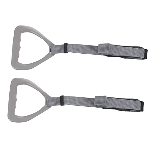 Yardwe Strength Training Gymnastic Rings Exercise Ring Solid Abs Nylon Finish Quick Setup for Home Travel