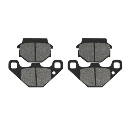 Plaquettes de frein avant et arrière à haute friction pour moto BJ250 1992-2001