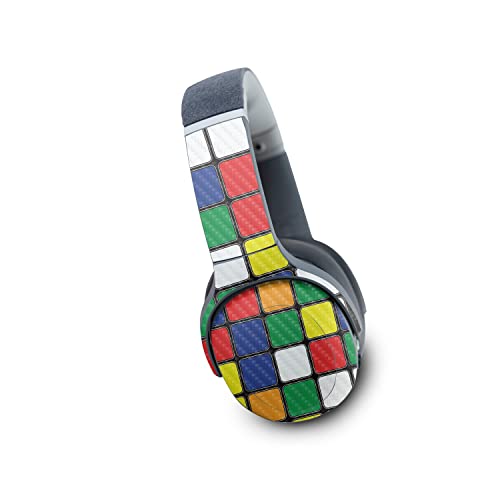 Image of MightySkins Carbon Fiber Skin Compatible with Skullcandy Crusher Evo Wireless - Puzzle Cube | Protective, Durable Textured Carbon Fiber Finish | Easy to Apply | Made in The USA