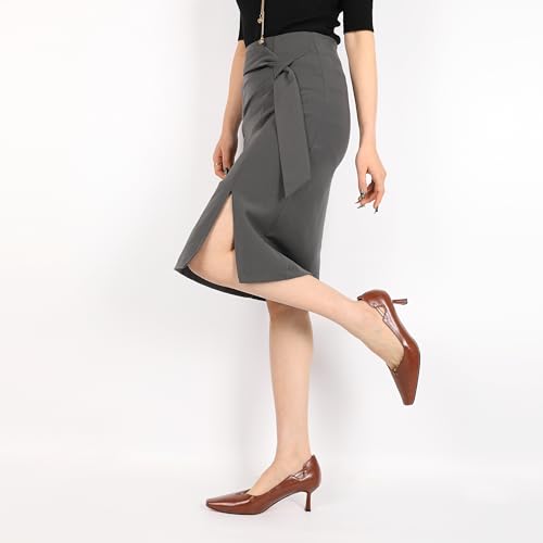 SAMMITOP Women's Kitten Heel Pumps Square Toe Low Heels Comfortable Elegant Office Work Dress Shoes 2.5 Inch3