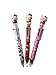 Hello Kitty 0.7mm 6-Color Multicolor Ballpoint Pen w/Hello Kitty Figure 1PC (Red)
