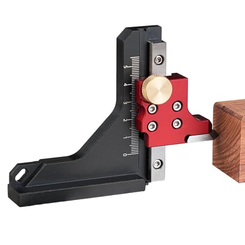Accurate Setup Solution: Height gauge provides an accurate setup solution via its quick set scale, ideal for use as a precision measuring tool or router depth gauge, simplifying complex adjustments on tools like drill press guides and ensuring reliable outcomes for demanding crafting and construction applications