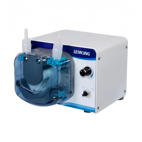 Complete Peristaltic Pump ZP3000 High-Flow Micro Peristaltic Pump DC Motor 24V 48W for Laboratory and Industrial Filling Machines with Speed Control (36# Silicone Tube, 80~3100ml/min)