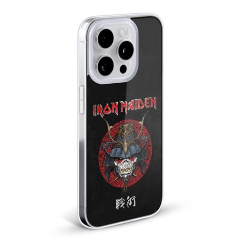 Funda gel suave iPhone 15 Pro Samurai Eddie estampado detallado Senjutsu 2