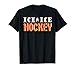 Joueur De Hockey Sur Glace Patinoire Hockey Sur Glace T-Shirt