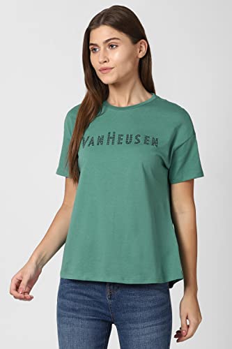 Image of Van Heusen Women's Graphic Regular Fit T-Shirt