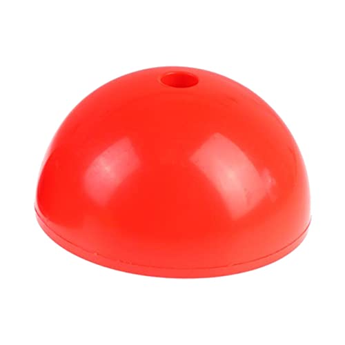 トレーニングマーカー フットボールサインポールベース サッカー練習用 スケート用 赤 ノーマル 赤 普通 20x10cm