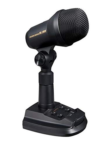 Yaesu M-100 Dual-Element (Condenser and Dynamic Elements) Microphone for Yaesu HF Radios (FT-DX9000, FT-DX5000, FT-DX3000, FT-DX1200, FT–991/A, FT–891, FT–450 series, etc.)