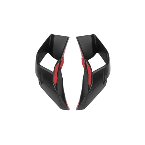 Ailerons de protection fixes noirs pour carénage de moto R15 V4