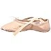 Sansha Silhouette Leather Ballet Slipper,Pink,13 M US Women's/9 M US Men's