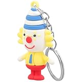 Porte-clés pour à dos : ce porte-clés élégant est solide et résistant à la casse, à la décoloration et à la déformation avec le temps. jolis porte-clés clown
