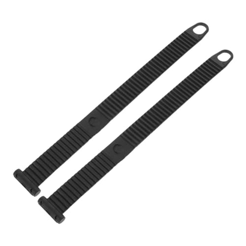 Abaodam Correas De Sujeción Ajustables para Bicicleta, Correa Antideslizante De Caucho Negra, Fijación Segura para Portabicicletas y Rueda, Accesorio Resistente para Viaje y Transporte Techo