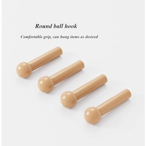 Genérico Paneles organizadores de Pared con Clavijas. Paneles de Madera con Clavijas, Tablero Perforado para Organizador Modular de cuadrícula, para organización de Pared, organización de manualidade