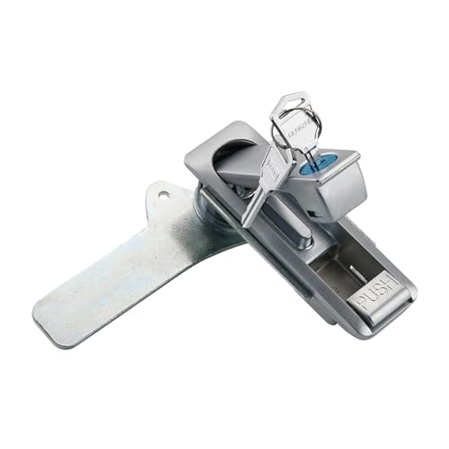 Serrure de porte plate d'armoire pour espace informatique propre - 5