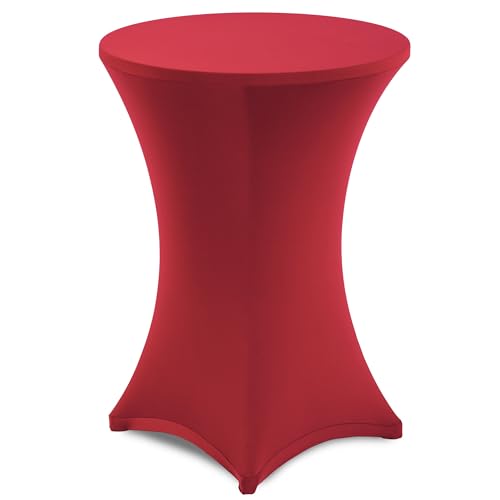 Gräfenstayn® Diana Housse pour Mange-debou Table Haute de Bistro - Stretch Spandex - Multiples Tailles pour Un diamètre de Table de Ø 60 cm • Ø 70 cm...