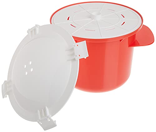Rapid Rice & Veggie Steamer | Microwave Fresh & Frozen Vegetables in Less Than 5 Minutes | Perfect for Dorm, Small Kitchen, or Office | Dishwasher-Safe, Microwaveable, & BPA-Free - Thumbnail 3