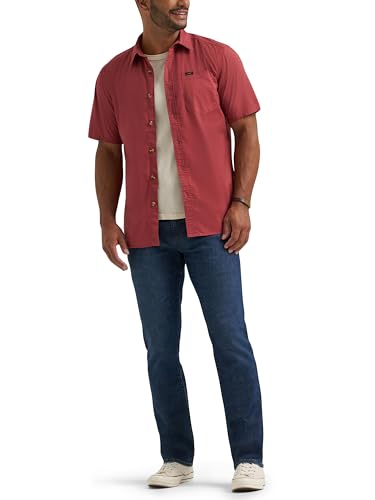 Lee Men's Extreme Motion Regular Straight Jean with Cool Temp, Blithe, 40W x 30L - image 4