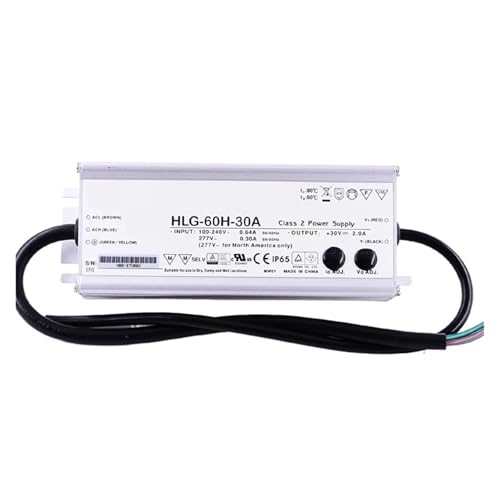 NXUTKBNK HLG-60H Series is Suitable for LED Industrial and Mining Lamps, Street Lamps, Greenhouse environments and Lighting.(HLG-60H-36_A Type)
