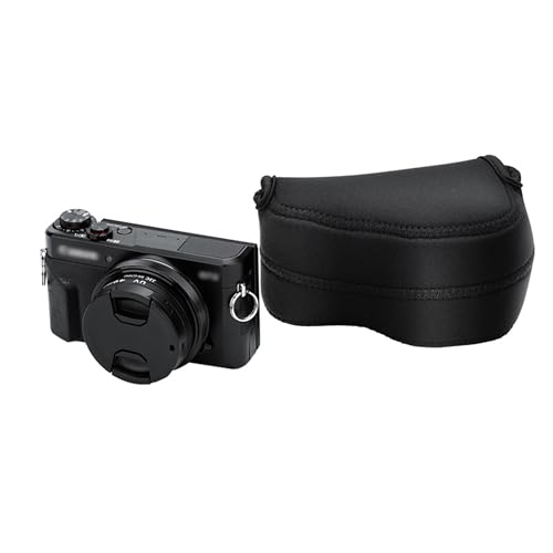 Ficha técnica JJC cámara sin Espejo Caso Ultraligero Bolsa Bolsa para Sony ZV-E10 A6500 A6000 A5100 A5000 A6300 Fujifilm X-M1 X-T10 Canon SX410IS SX510 con una Lente de hasta 4,7 x 2,9 x 3,4 Negro - Fernando Cortés