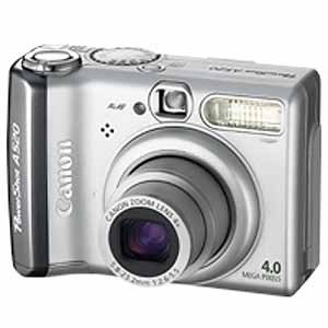 Canon PowerShot A520 Appareil Photo Numérique Compact 4 Mpix Zoom 4 x Argent