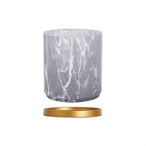 BNNP Outdoor Indoor Garden Blumentöpfe Sukkulenten-Blumentopf, rund,...