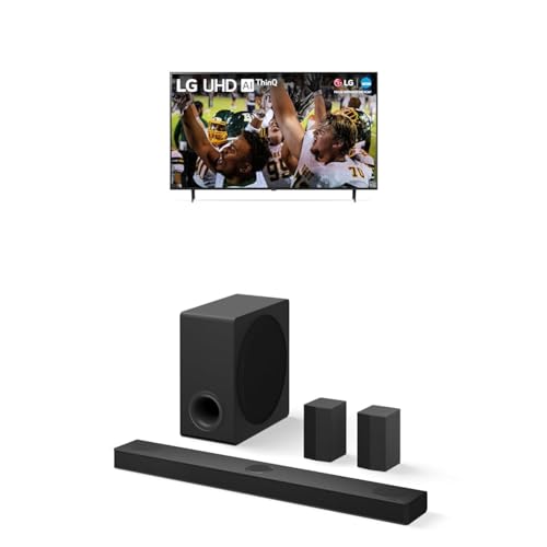 Image of LG 65-Inch Class UR9000 Series Alexa Built-in 4K Smart TV (3840 x 2160),Bluetooth, Wi-Fi, USBHDMI 60Hz Refresh Rate, AI-Powered 4K,LG 5.1.3 ch. Sound Bar with Wireless Dolby Atmos and Rear Speakers