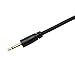 Foto&Tech 2.5 mm Jack to Male Flash PC Sync Coiled Cable with Screw Lock for Trigger Studio Light, 12-Inch Coiled to 34-Inch Max Stretch