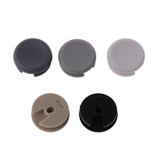 Image of 5Pcs Analog Joystick Thumbstick Grip Cap Control Cover Button Replacement Repair Part for 3DS 3DSLL 3DS XL
