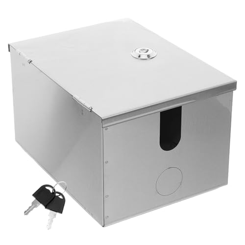 Boîtier prise étanche inox à serrure coffret de protection extérieur renforcé