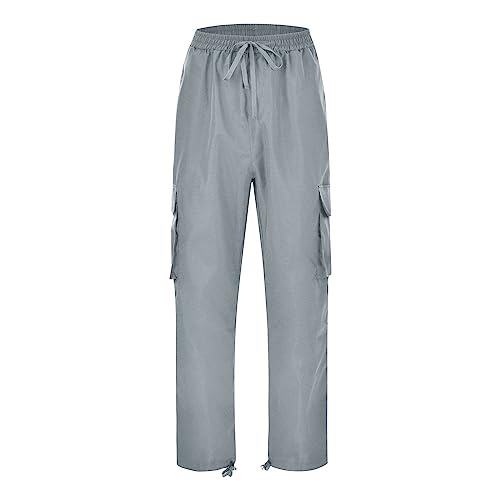 Pantalon futuriste hommes cargo décontracté solide de rue
