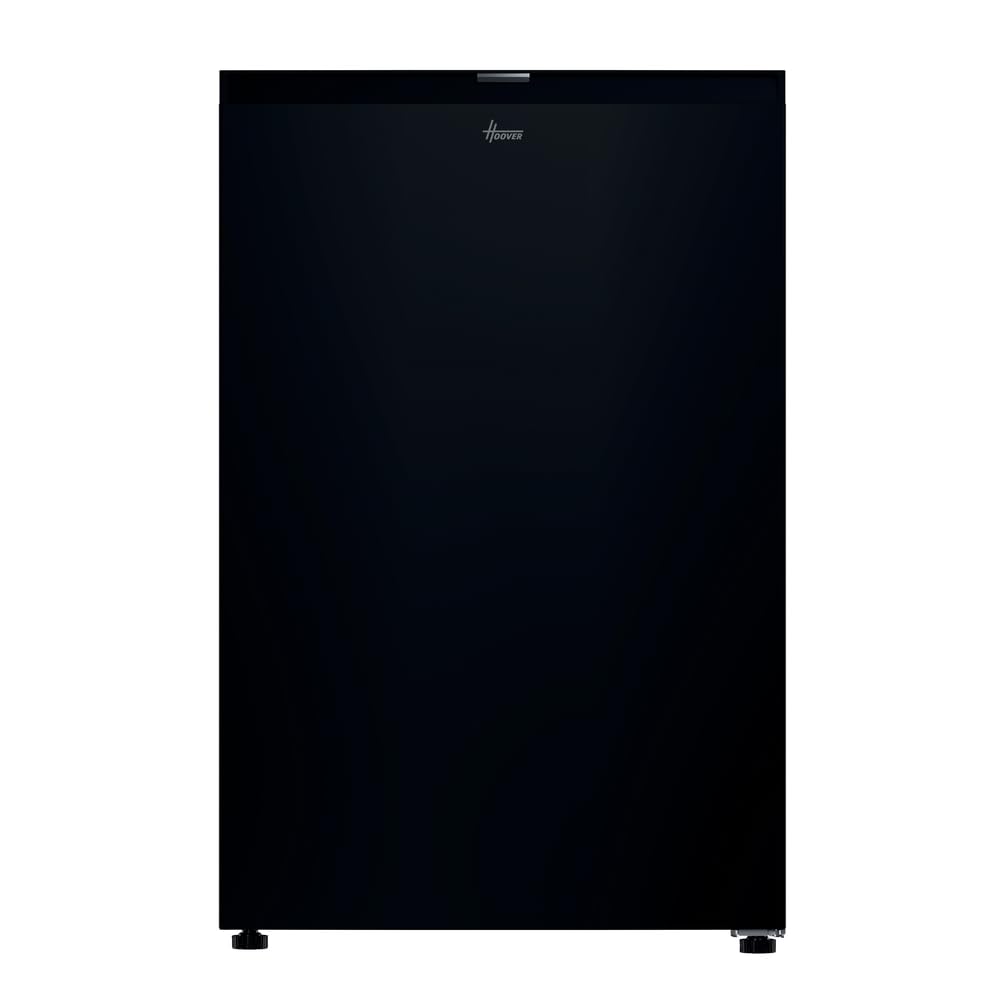 Hoover H-FRIDGE 300 Freestanding Under Counter Refrigerator, 1 Door, 129L Total Capacity, Aria Clear Technology, E Class, Black, 55x56x85 cm - HONLQ2S58EBK