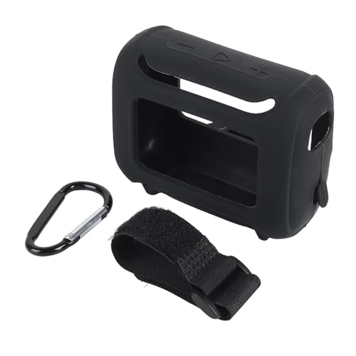 For JBL GO5 �X�s�[�J�[�p ���n �v���e�N�g�P�[�X �\�t�g�ی�X���[�u �|�[�^�u��Bluetooth�X�s�[�J�[�V���R���P�[�X �y�� �h�o �L�Y�h�~ �Ռ��z�� �g�ѕ֗� �X�s�[�J�[�A�N�Z�T���[ (�u���b�N) [���s�A���i]