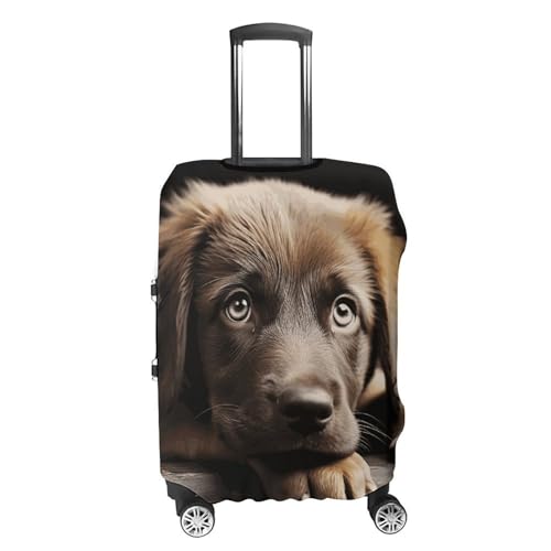 Puppies Dog Printed Luggage Cover Protector, Fits 18-32 Inch Luggage4
